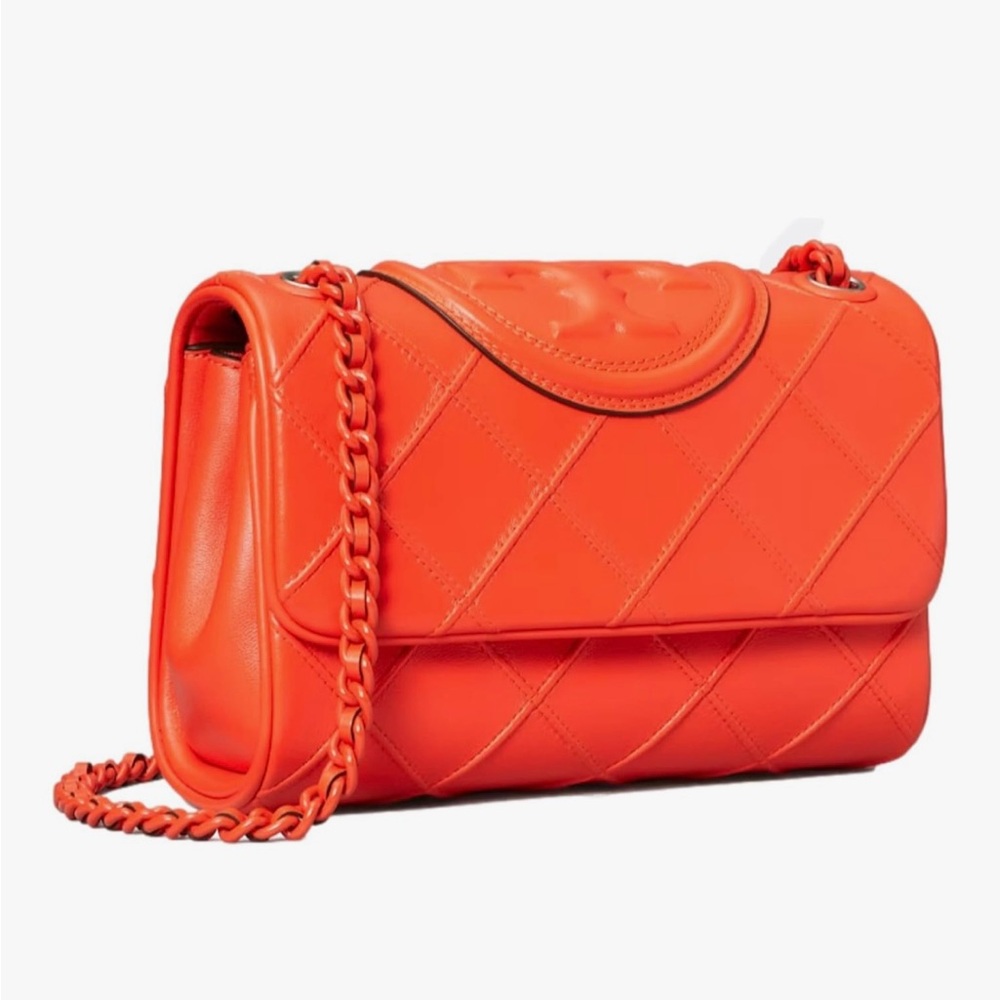 Tory Burch Small Fleming Soft Convertible Leather Shoulder Bag